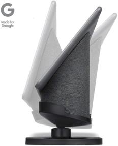 img 1 attached to [Official Made for Google] Wasserstein Adjustable Stand - Enhances Your Google Nest Hub Max (Charcoal) - Ideal Companion for Optimum Performance