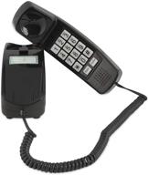 isoho phones corded phone for seniors & hearing impaired - retro black novelty telephone - big button style - an enhanced version of the 1965 princess phones logo