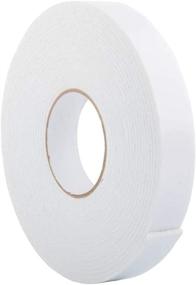 img 4 attached to 🔒 Versatile Double Sided White PE Foam Tape - Strong Weatherproof Adhesive for Indoor and Outdoor Decorative Applications, Car & Gap Mountings - 33 Ft Long, Wide 1.18 in