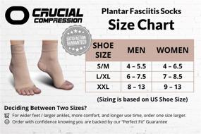 img 3 attached to 🧦 Plantar Fasciitis Socks with Arch Support - Ultimate Foot and Heel Pain Relief for Men & Women | Ankle Compression Socks