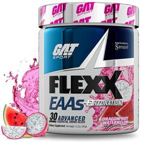 img 4 attached to 🍉 GAT Sport Flexx EAAs + Hydration: Dragonfruit Watermelon - Boost Performance with 30 Servings