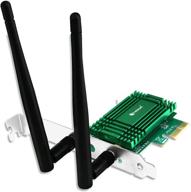 📶 увеличьте скорость вашей сети с помощью беспроводного адаптера febsmart wifi 6 pcie для windows 10 64bit и linux kernel 5.1+ с функцией bluetooth. логотип