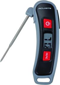 img 3 attached to 🌡️ AcuRite Multicolor Digital Instant Read Thermometer, Folding Probe, 5" Length, 3.3