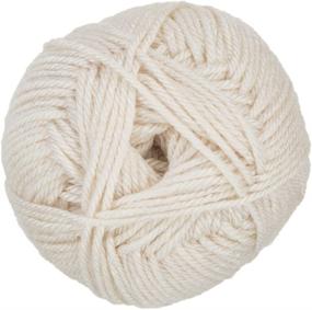 img 1 attached to ❤️ Premium Off-White RED HEART Soft Yarn for Luxurious Knitting and Crochet Projects