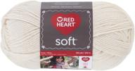 ❤️ premium off-white red heart soft yarn for luxurious knitting and crochet projects logo