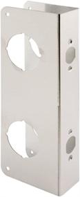 img 2 attached to 🔒 Enhance Home Security with Prime-Line U 10539 Lock and Door Reinforcer: Prevent Unauthorized Entry, Strengthen Doors, and Repair with Stainless Steel Design