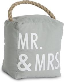 img 2 attached to Pavilion Gift Company 72156 Mr. and Mrs. Door Stopper: A 5 by 6-Inch Functional and Stylish Home Accessory