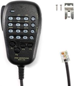 img 4 attached to 🎤 MH-48A6J: 6 Pin Plug DTMF Handheld Speaker Microphone Compatible with Yaesu FT-7800R, FT-8800R, FT-8900R, FT-7900R, FT-7100M1