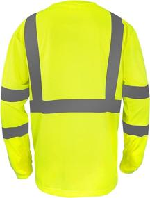 img 3 attached to Enhanced Visibility: LX Reflective Breathable Orange 3Pcs Occupational Health & Safety Products