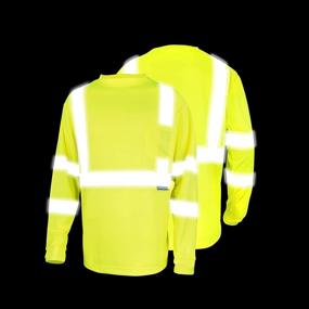 img 2 attached to Enhanced Visibility: LX Reflective Breathable Orange 3Pcs Occupational Health & Safety Products