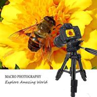 📷 zomei mini tripod with 3-way pan/tilt head and quick release plate - ideal for travel, dslr camera, includes carrying bag logo