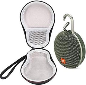 img 3 attached to JBL Clip 3 IPX7 Водонепроницаемая портативная колонка с Bluetooth и набором сумок для путешествий (зеленый)