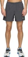 🏃 asics performance black woven shorts logo