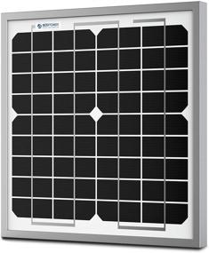 img 3 attached to ACOPOWER HY010-12M 10W Monocrystalline Solar Panel for 12V Battery Charging in RVs, Boats, and Off-Grid Applications