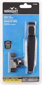 img 1 attached to Wright Products Black Tie-Down Push Button Handle - V333BL