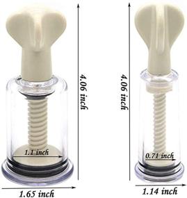 img 3 attached to 🧲 Chinese Cupping Therapy Set for Relaxation - 4 Vacuum Cups