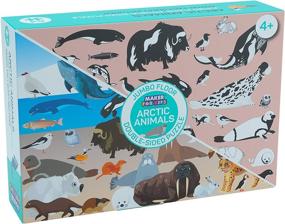 img 4 attached to Double-Sided Arctic Animals Puzzle: An Educational Game