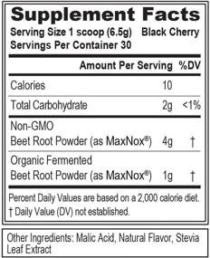 img 3 attached to 🥤 Evlution Nutrition Beet Mode: Concentrated Beet Root Crystals for Enhanced Nitric Oxide Production, Natural Circulation and Immune Support, Packed with Antioxidants, Vegan and Non-GMO, ideal for Endurance and Superfood Nutrition (Black Cherry Flavor, 30 Servings)
