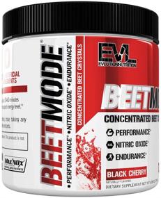 img 2 attached to 🥤 Evlution Nutrition Beet Mode: Concentrated Beet Root Crystals for Enhanced Nitric Oxide Production, Natural Circulation and Immune Support, Packed with Antioxidants, Vegan and Non-GMO, ideal for Endurance and Superfood Nutrition (Black Cherry Flavor, 30 Servings)