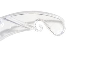 img 2 attached to 👗 NAHANCO 505 Clear Plastic Dress Hangers - Middle Heavy Weight, 17" (Pack of 100)