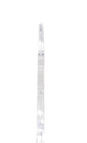 img 1 attached to 👗 NAHANCO 505 Clear Plastic Dress Hangers - Middle Heavy Weight, 17" (Pack of 100)