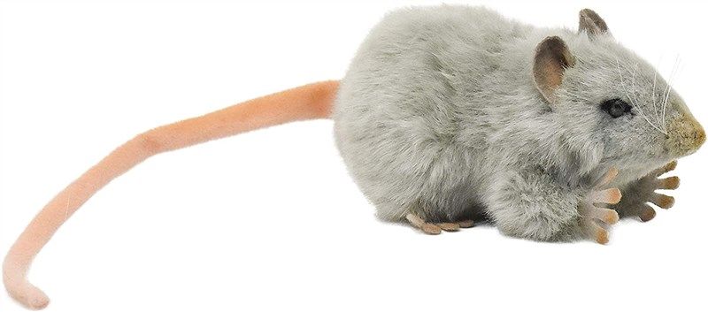 hansa 190445 mouse plush gray 로고