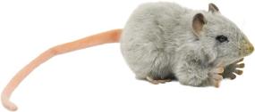 img 4 attached to 🐭 Hansa Gray Mouse Plush 190445