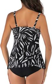 img 2 attached to Flattering and Control-enhancing BIKINX Tankini Swimwear for Women - Ideal Women's Clothing in Swimsuits & Cover Ups