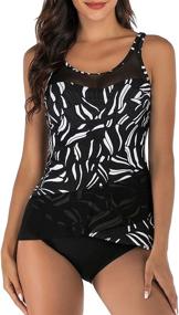 img 1 attached to Flattering and Control-enhancing BIKINX Tankini Swimwear for Women - Ideal Women's Clothing in Swimsuits & Cover Ups