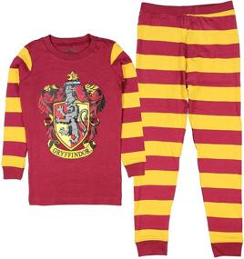 img 3 attached to Intimo Harry Potter Kids Pajamas - Slytherin House Crest Design, Size 10