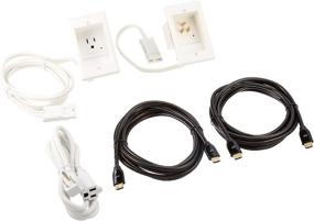 img 4 attached to Набор PowerBridge Solutions Cable Electrical Distribution Wire Management Kit (ONE-CK-H2) для управления кабельными электротехническими системами