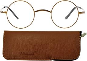 img 2 attached to Amillet Titanium Prescription Eyeglass Rx Able Men's Accessories