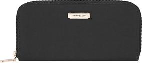 img 3 attached to 🧳 Travelon Single Wallet - Black RFID Blocking Travel Accessories