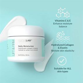 img 1 attached to 🌿 BSL Lift and Firm DAILY MOISTURIZER - Hydrolyzed Collagen & Elastin, Vitamin C and Vitamin E for Moisturizing, Softening, and Soothing Fine Lines and Wrinkles 2.25 Oz. (63 g)