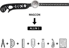 img 3 attached to 📏 Versatile Metallic Protractor: A Must-Have for Designers and Architects