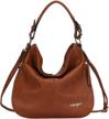 crossbody leather shoulder handbags adjustable women's handbags & wallets for hobo bags logo
