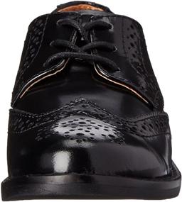 img 3 attached to 👟 Ralph Lauren Kids Wing Tip Oxford Shoes (Little Kid/Big Kid)