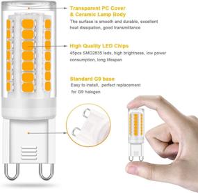 img 1 attached to 💡 Yuiip Dimmable Chandelier: Equivalent Lighting Solution for Stylish Ambiance