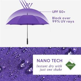 img 2 attached to 🌂 RUMBRELLA Purple Windproof Umbrellas