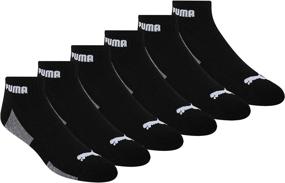 img 4 attached to 🧦 PUMA Men's Extended Size Quarter Crew Socks (6-Pack) – Perfect Fit for Larger Feet!