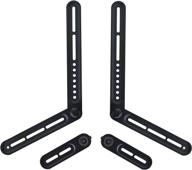 🔊 dynavista soundbar mount: adjustable tv bracket for mounting above or under tv, supports 22lbs (10kg) with flexible extension arm logo