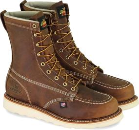 img 4 attached to Thorogood 804 4478 Men's American Heritage Crazyhorse Work & Safety Shoes