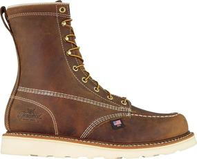 img 3 attached to Thorogood 804 4478 Men's American Heritage Crazyhorse Work & Safety Shoes
