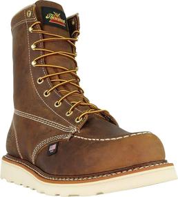 img 2 attached to Thorogood 804 4478 Men's American Heritage Crazyhorse Work & Safety Shoes