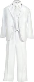 img 2 attached to Avery Hill Boys Formal Suit Set with Shirt, Vest and 5-Piece Suit