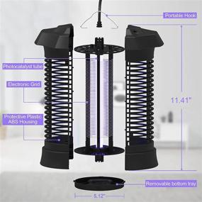 img 3 attached to 🦟 Powerful Bug Zapper, Fly Killer & Mosquito Zapper - UL Certified Insect Eliminator with Indoor Mosquito Lamp for Home, Bedroom, Kitchen & Office