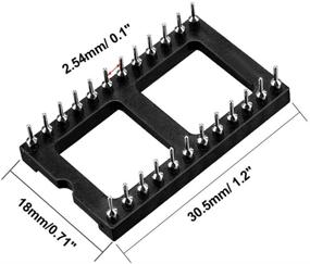 img 3 attached to Uxcell 2 54Mm 15 24Mm Soldering Adaptor