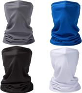 🎣 men's uv protection face coverings: sun, dust, and wind shield bandana balaclava for fishing and hiking logo