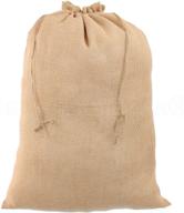 🛍️ cleverdelights burlap bags: versatile drawstring retail store fixtures & equipment logo