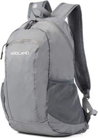 img 4 attached to NODLAND Lightweight Foldable Rucksack: Versatile and Portable Backpack